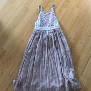 Size small free people open back dress